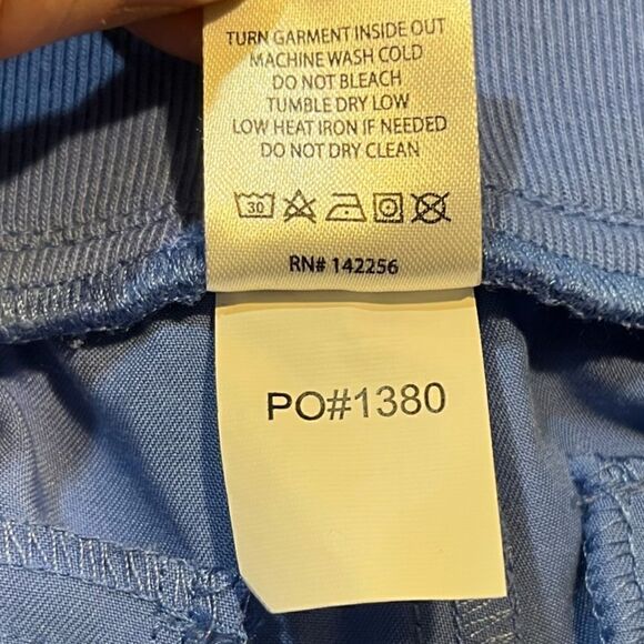 FIGS Scrub Straight Leg Elastic Waist Pants Royal Blue Men’s Size XXL M19SW2008 - Picture 7 of 7